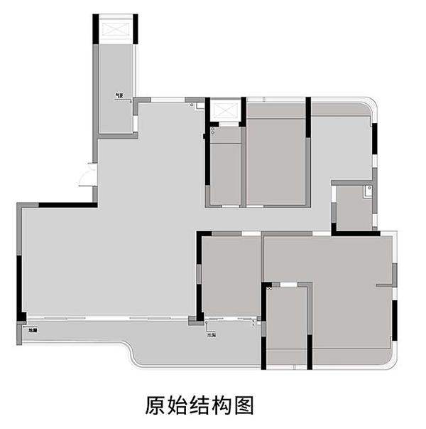 装修案例|185㎡三口之家 用光影构造出现代雅致空间20