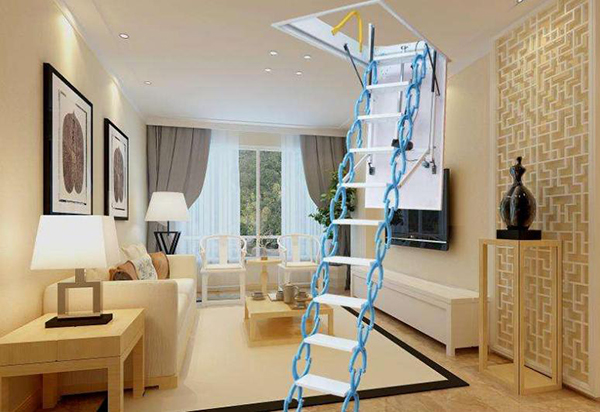 顶层阁楼楼梯设计原则，楼梯装饰装修要点3